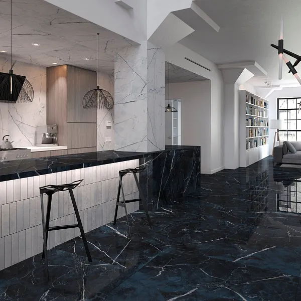 Black & Light Calacatta