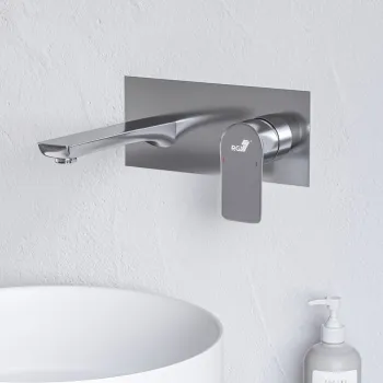 Смеситель встраиваемый с изливом RGW Shower Panels SP-46 51140546-00