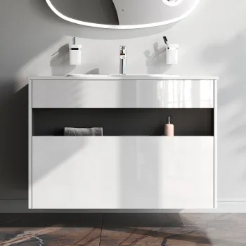 Тумба под раковину AM.PM Func 100 M8FFUX1001WG