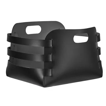 Корзина ADJ Riga 27x36xH25, черный/серый 9687.01/03 САЛОН