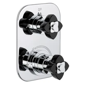 Смеситель для душа THG Petale De Cristal Noir U6D-A02-5500BE хром