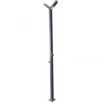 Душевая стойка Nofer уличная с 2 кнопками, лейками и таймером 13416.B