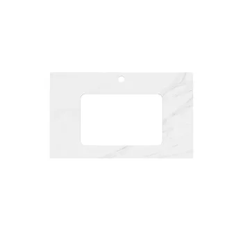 Столешница из керамогранита Kerama Marazzi Plaza Монте Тиберио 80 , белый натуральный PL3.SG507120R\80