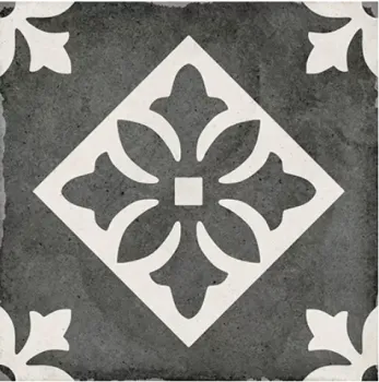 Керамогранит EQUIPE Art Nouveau PADUA BLACK 20х20 24416