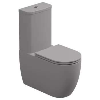 Чаша напольного унитаза GSG Ceramic Design Like White/Fumo Matt LKMBLBI000/038P