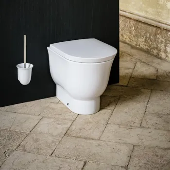 Унитаз напольный Laufen New Classic 8.2385.1.400.000.1 белый LCC, с покрытием Laufen Clean Coat