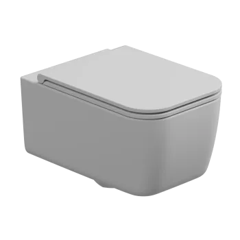 Чаша подвесного унитаза GSG Ceramic Design Brio BRWCSO001 белый матовый