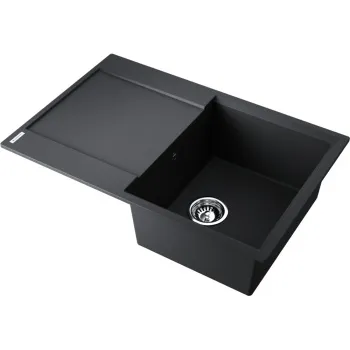 Мойка кухонная Omoikiri Daisen 78T-BL чёрная 4993527