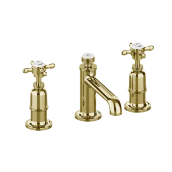 Смеситель для раковины Burlington Guild GU135DNG золото