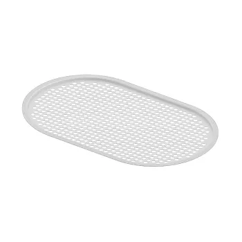 Полка сетчатая Artceram Fuori Scala овальная, для консоли ACA055, белый матовый TFA003 05