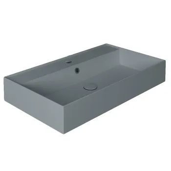 Раковина подвесная Simas Agile AG 81 cemento matt*1 81 см серый
