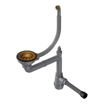 Сифон для мойки Omoikiri WK-1CL-R-AB022 античная латунь 4956615