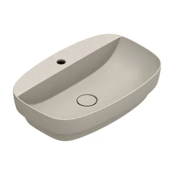 Раковина Catalano Alvea 60x40 встраиваемая, с 1 отв, Sabbia Satinato 625601029