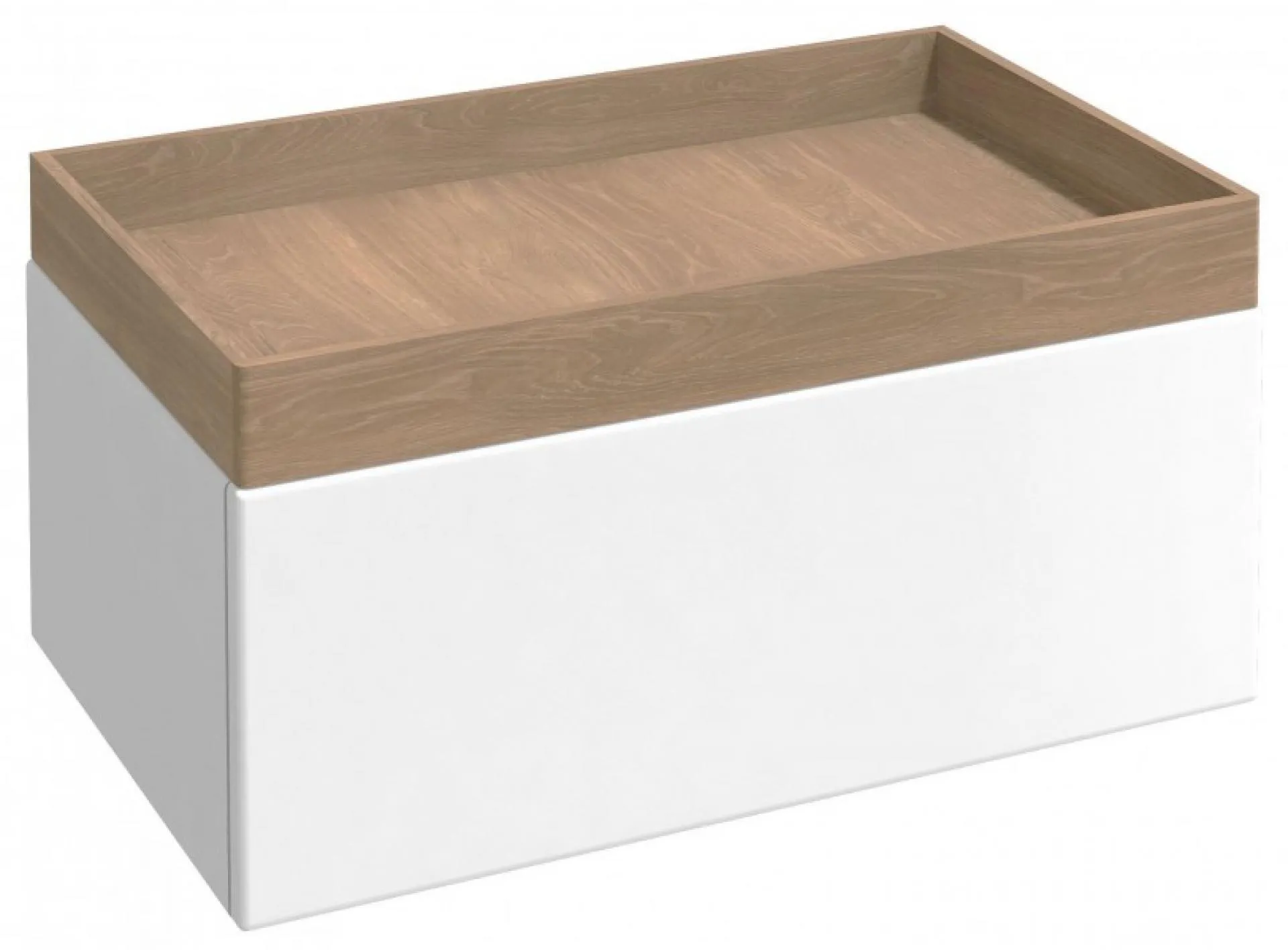 Тумба 80 см Jacob Delafon Terrace EB1743-G1C, белый глянцевый