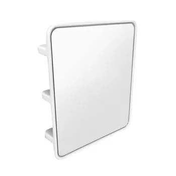 Зеркало в керамической основе с полками Azzurra Anfibio, белый ANF-SP