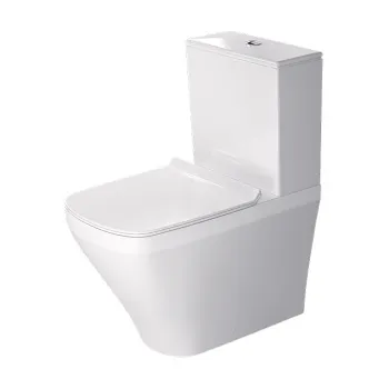 Duravit DuraStyle Бачок с механизмом двойного смыва хром, 4,5/3л., для подключения справа или слева 390x170мм, Цвет: Белый