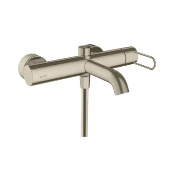 Axor Uno Смеситель для ванны, однорычажный, настенный, цвет: шлифованный никель 38421820