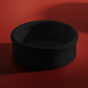 Раковина накладная Artceram Brera 43, черный матовый BRL001 17 00