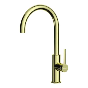 Смеситель для кухни Omoikiri Okawa 2 Plus-LG светлое золото 4994552