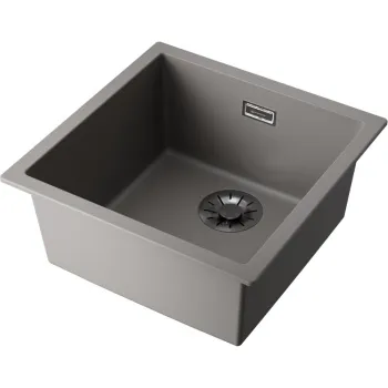 Мойка кухонная Omoikiri Yamakawa 45-U/I leningrad grey 4993778