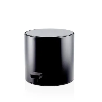 Ведро Decor Walther  TE 50 MINI с педалью цвет Черный матовый 615460