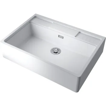 Мойка кухонная Omoikiri Kinokawa 90-WH белая 4993853