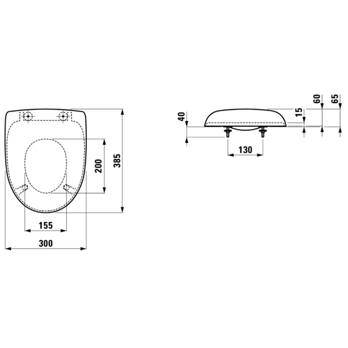 LAUFEN Florakids Сиденье с крышкой  для унитаза 8.2003.1, цвет белый, цвет белый (без микролифта)