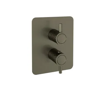 Смеситель для душа Ramonsoler Odisea встраиваемый термостатический на 2 выхода joya графит 598722SGR