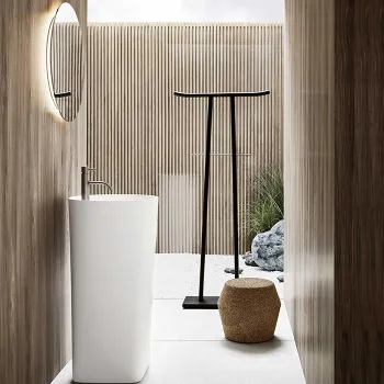 Зеркало Noorth Milldue Edition One AIR 63, с подсветкой, рамка черная, 2370