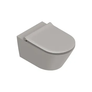 Унитаз подвесной Catalano Zero 111550032 Tortora Satinato