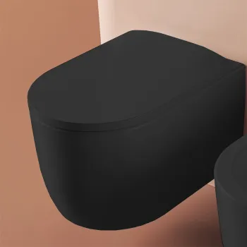 Унитаз подвесной Artceram Monet MNV001 17 00 черный матовый