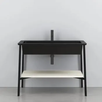 Раковина встраиваемая Cielo I Catini Catino CALARSF LV 110 см черный