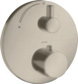 Axor Uno Смеситель для душа, встраиваемый, термостатический, 1 выход, с запорным вентилем (внешняя ч