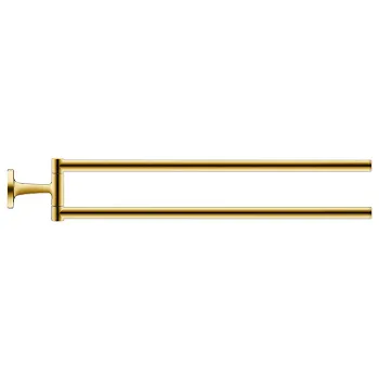 Duravit Starck T Полотенцедержатель двойной, настенный 465мм, цвет: Gold Polished