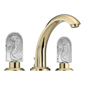 Смеситель для раковины THG Naiade A2F-F01-151 полированное золото