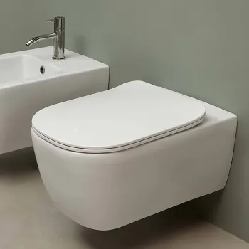 Унитаз подвесной Antonio Lupi Komodo KOMODO3 белый матовый