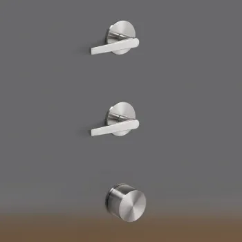 Смеситель для душа CЕА Design Flag FLG 52 S с термостатом сталь