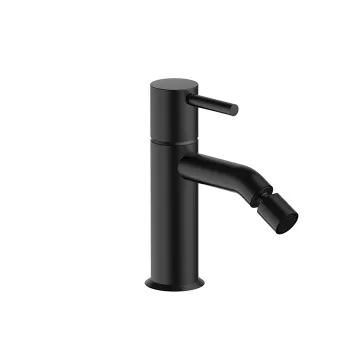 Смеситель для биде Fantini Nostromo на 1 отверстие, однорычажный, без донного клапана, черный матовый 50 13 E808WF