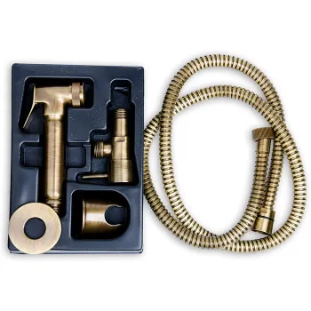 Гигиенический душ Daniel Oasis цилиндрической формы бронза 63 1000 br