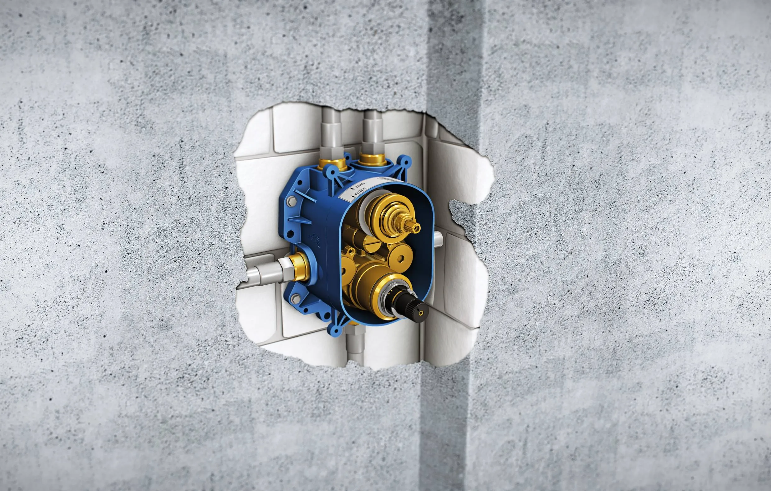 Встроенный термостат, GROHE Rapido T, 35500000