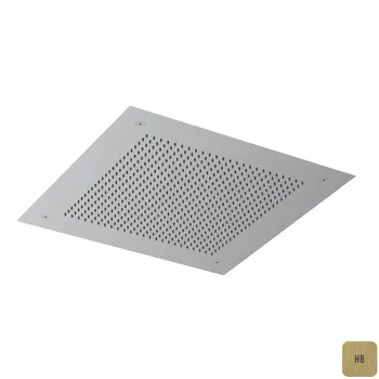 Встраиваемый верхний душ Almar 38х38, 1 режим, латунь брашированная pvd E044279.HB