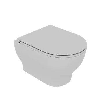 Чаша подвесного унитаза GSG Ceramic Design Speed SPWCSO000 белый глянцевый