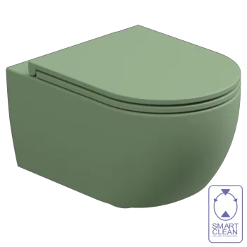 Чаша подвесного унитаза GSG Ceramic Design Like Salvia Matt LKWCSO031