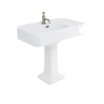 Подвесная раковина Burlington Arcade ARC900 1TH никель