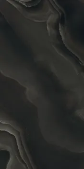 Керамогранит Rex Ceramiche Eccentric Luxe Smoky Black Glossy 6mm 60х120 778830