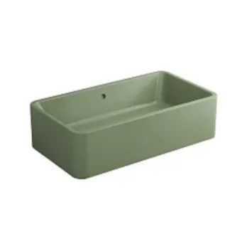 Раковина накладная Cielo Shui Comfort SHLAA7520 AG 75 см зеленый