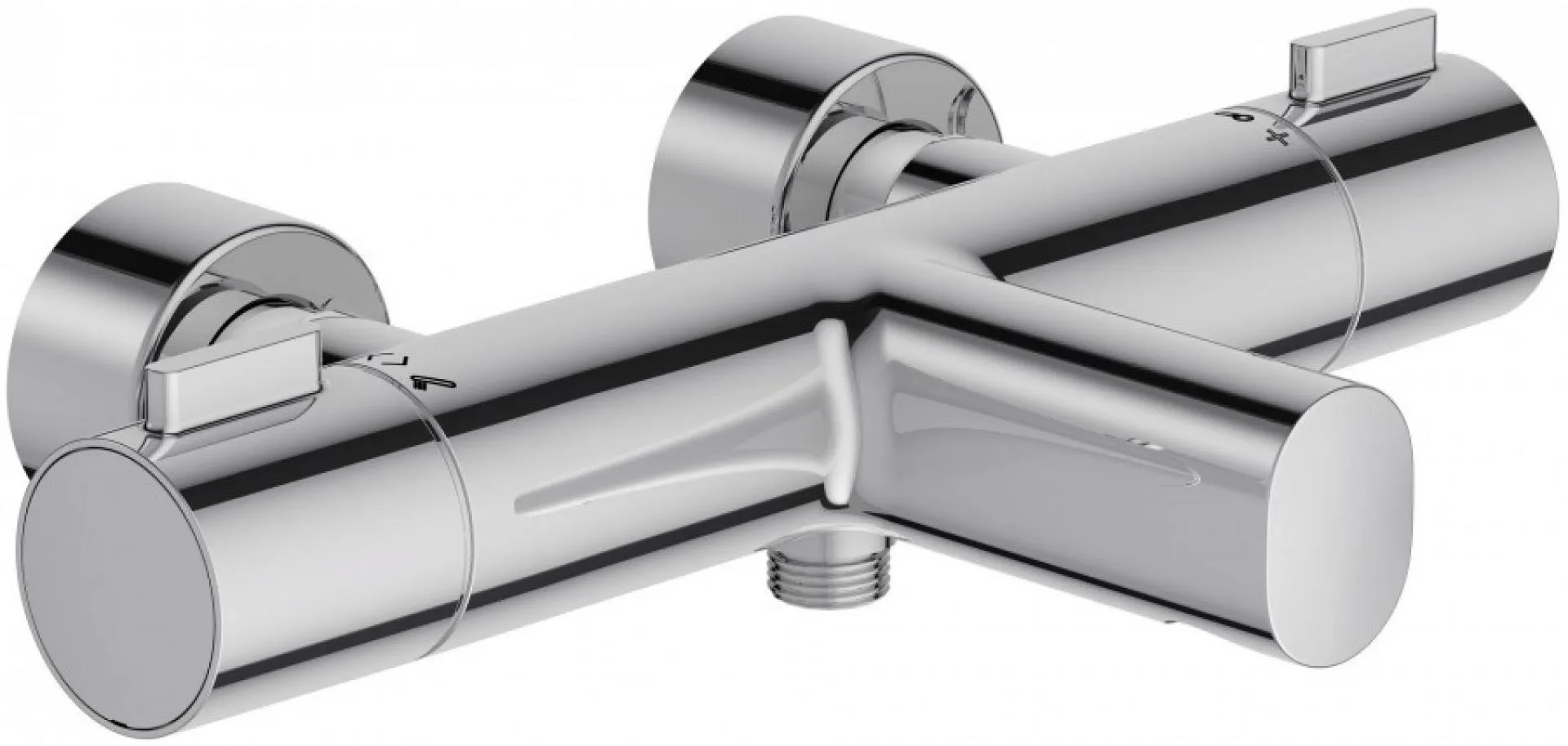 Смеситель термостатический для ванны Jacob Delafon Cuff E78520-CP хром