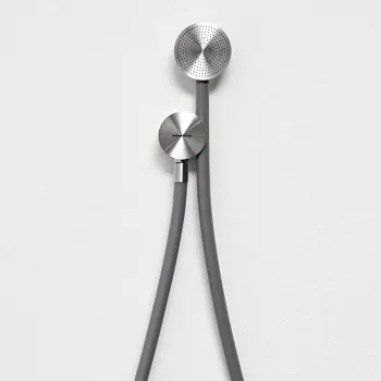 Ручной душ Antonio Lupi Filtro с шланговым соединителем, держателем и шлангом, полированная сталь А0002423637