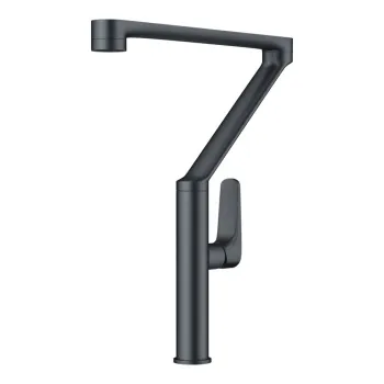 Смеситель для кухни Omoikiri Tara GM вороненая сталь 4994374