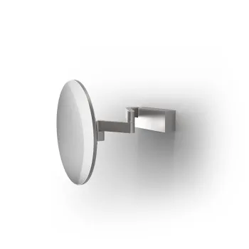 Зеркало косметическое Decor Walther Vision R без подсветки 5X - Нержавеющая сталь 126576